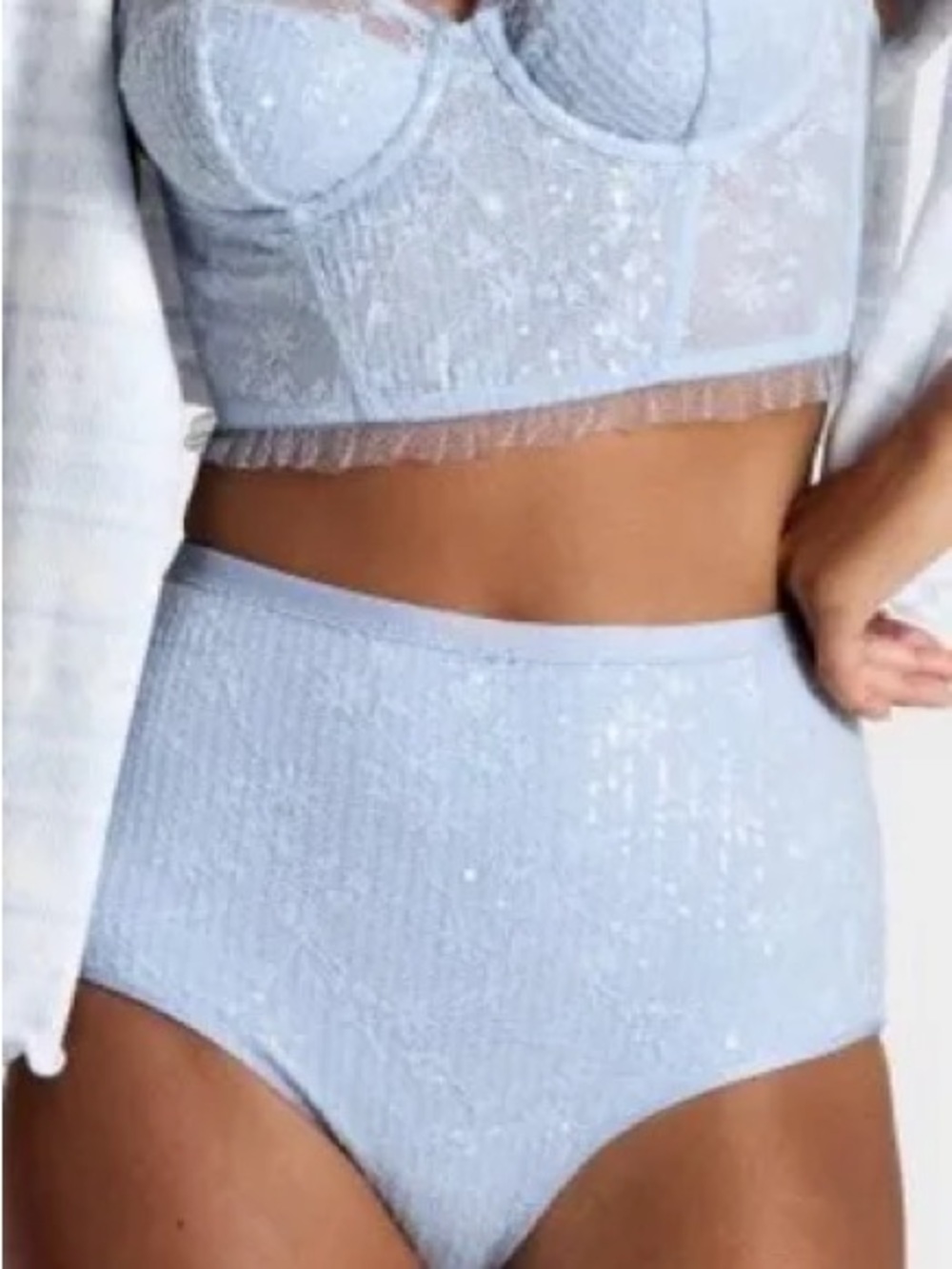 Wild Fable Sequined Panties / Hot Pants / Medium / Feminine / Festival